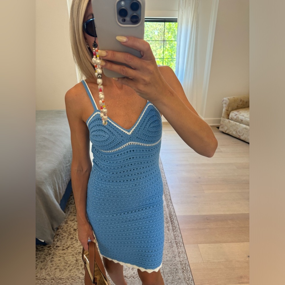 Midi vacation crotchet vacation dress